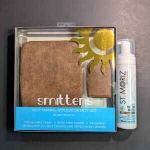 Professional Fast Tanning Bundle - Tanning Mousse, Body Mitt and Face Mitt